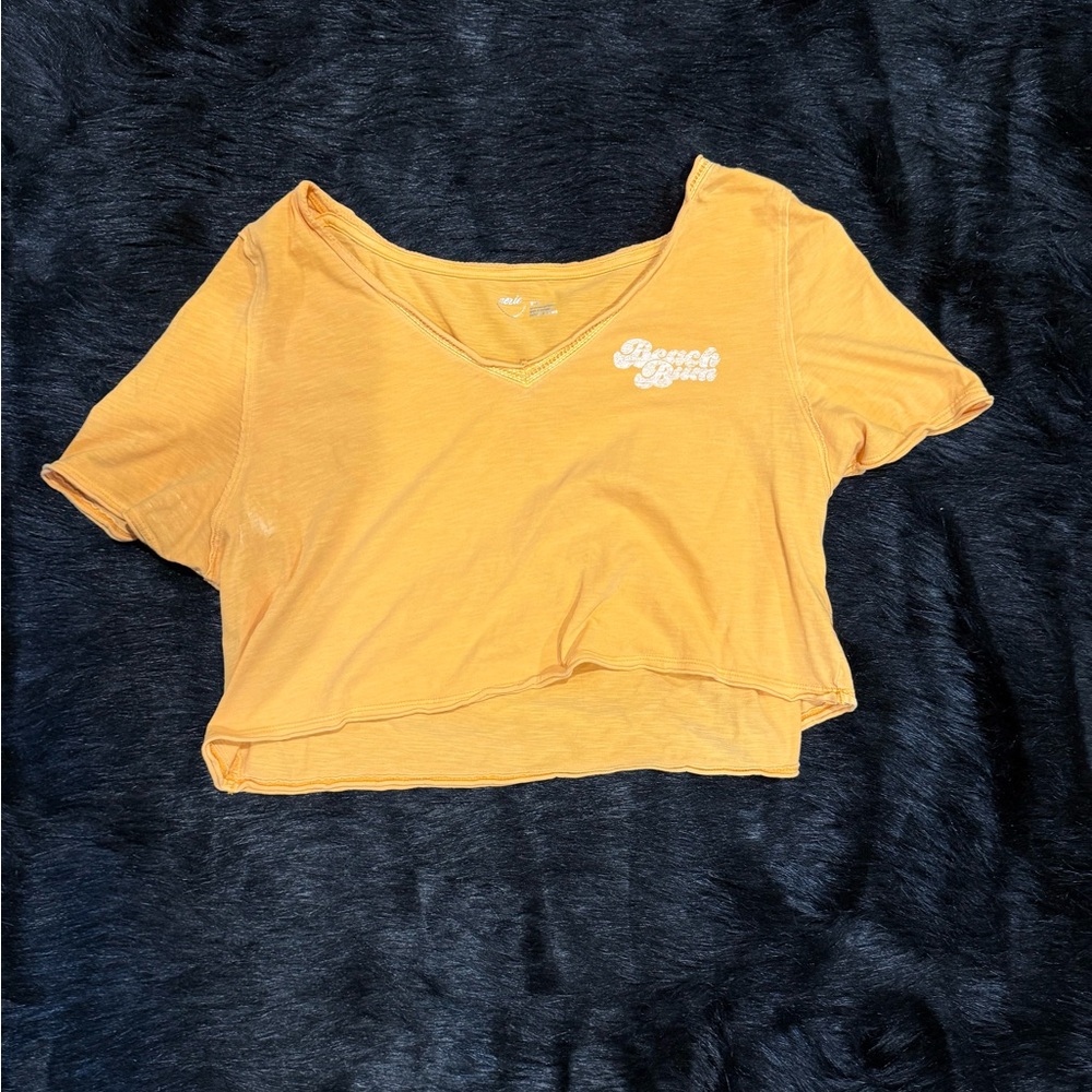 Aerie Golden Crop Top